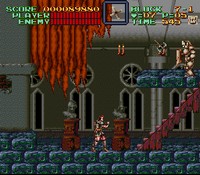 une photo d'Ã©cran de Super Castlevania 4 sur Nintendo Super Nes